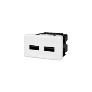 enchufe electronico USB doble, kalop, modelo KS40490